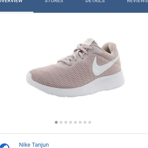 nike tanjun particle rose